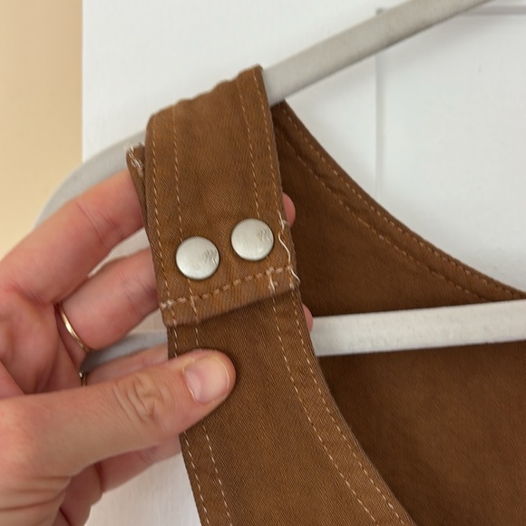 Madewell Tan Sleeveless Jumpsuit - Picture 4 of 11